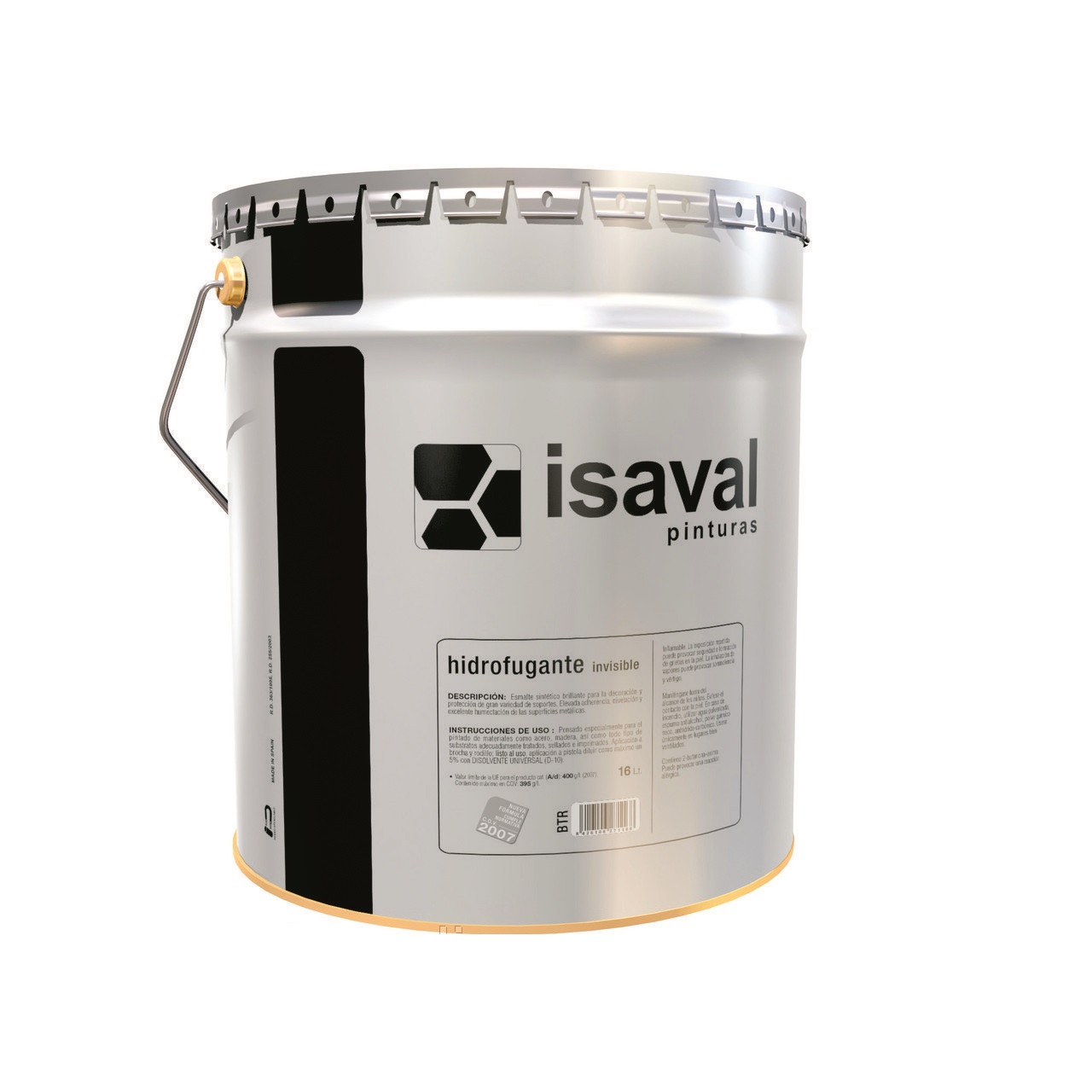 Фасадная водоотталкивающая пропитка ISAVAL Гидрофуганте Аква 0,75 л (невидимая)
